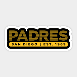 Padres #2 Sticker